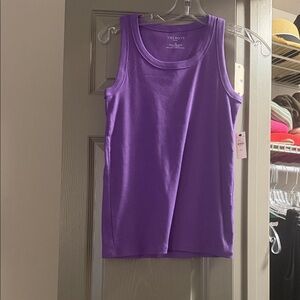 NWT- Talbots Purple Women's Tank Top size petite small